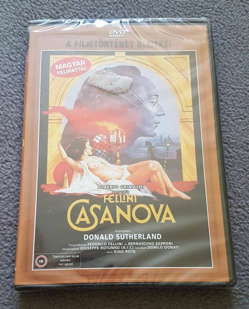 Fellini - Casanova (bontatlan) dvd