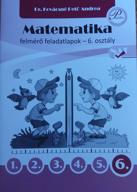 Felmr feladatlapok - matematika 6. oszt