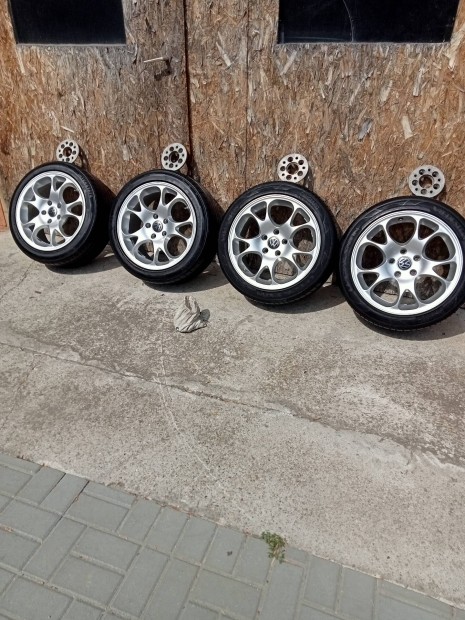 Felni Alufelni R17 5x100 5x112 Audi VW Volkswagen Skoda Seat 