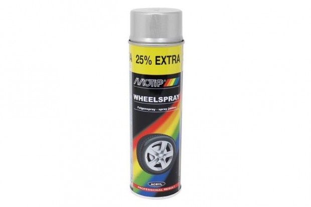 Felnifesték spray MoTip Pro ezüst 500ml