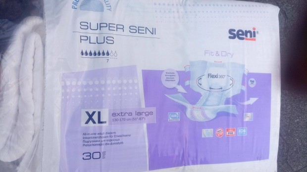 Felnőtt pelenka 4 csomag L és XL