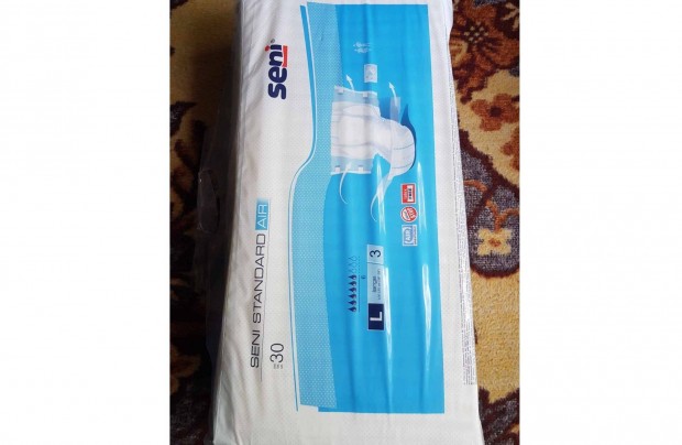 Felntt pelenka Seni Standard L-es 6 j csomag elad szlltssal!