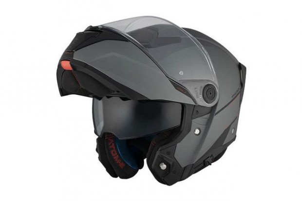 Felnyithat buksisak MT Helmets ATOM 2 matt szrke M