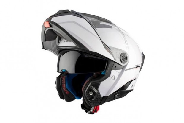 Felnyitható sisak MT Helmets Atom 2 SV fényes fehér XS