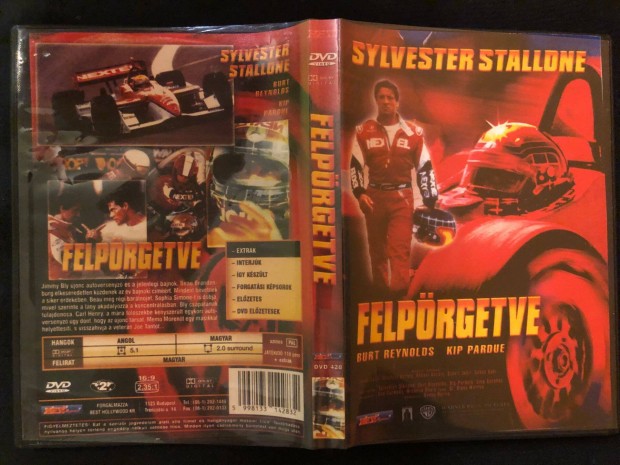 Felprgetve (karcmentes, Sylvester Stallone, Burt Reynolds) DVD