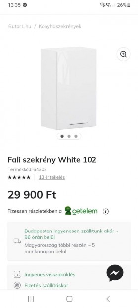 Felső konyhaszekrény
