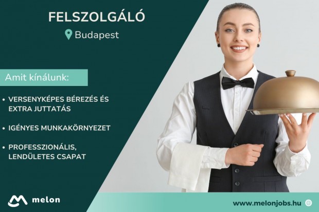 Felszolgáló álláslehetőség