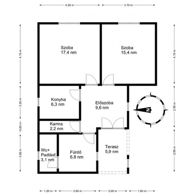 Fel�j�tand� csal�di h�z Sand telep�l�sen