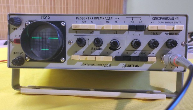 Feljtott N313 (H313) oszcilloszkp, oscilloscope