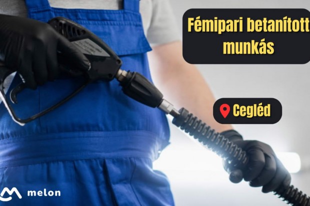 Fémipari betanított munkás