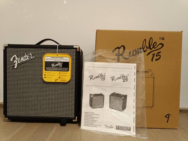 Fender Rumble 15 basszuskomb erst 