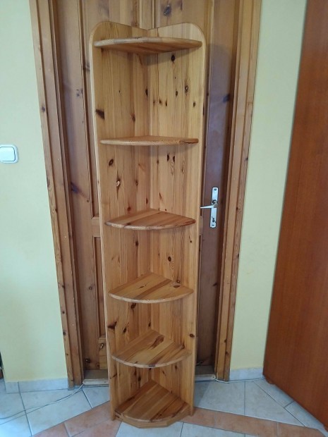 Fenyő sarok polc sarokpolc 180 x 30 x 30 Zalaegerszeg