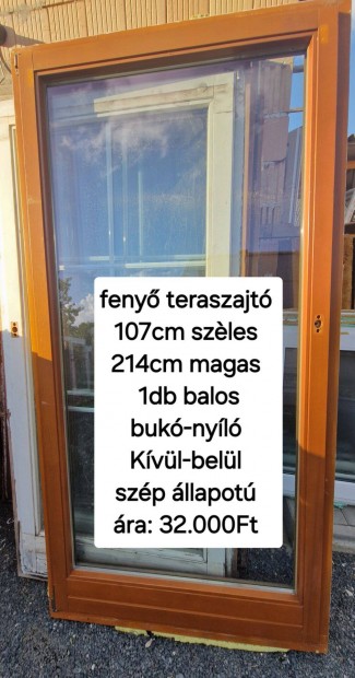 Feny teraszajt 107*214