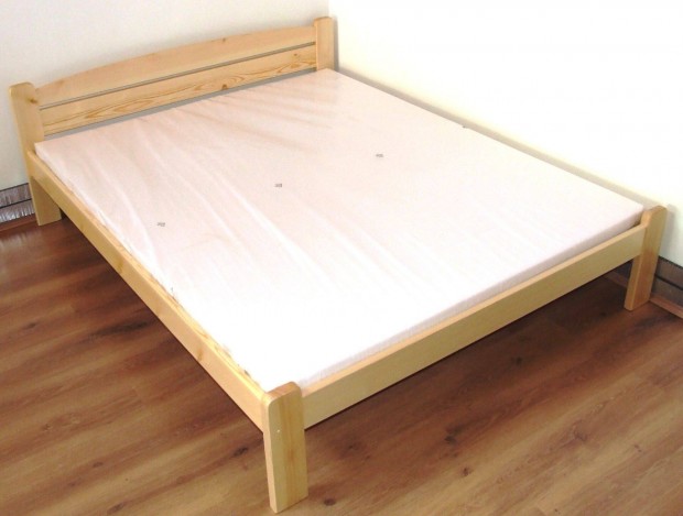 Fenyőágy Akció 180x200 cm,, borovi ágy, franciaágy, tömörfa ágy, olcsó