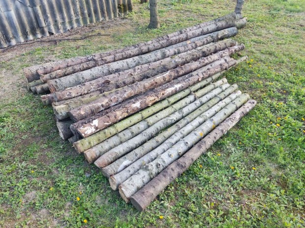 Fenyőszlopok, cölöpök 160-440 cm