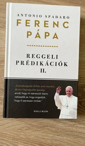 Ferenc Ppa Reggeli prdikcik 2. Szinte j knyv