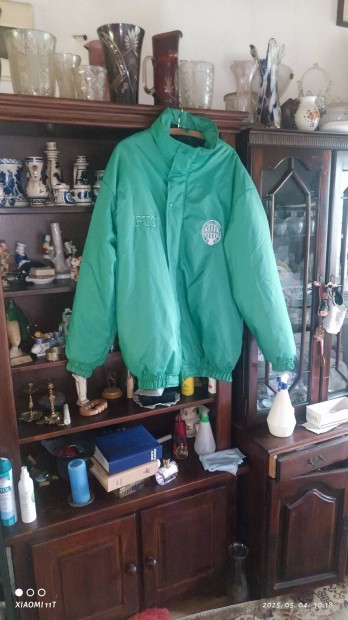 Ferencváros Dzseki átmeneti. vastagabb. 3 XL-es. Posta