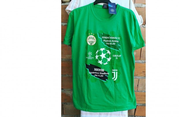 Ferencvrosi TC - Juventus Bajnokok Ligja zld pl (XL)