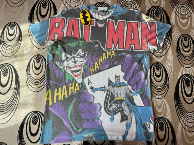 Frfi Batman Joker ritka pol XL