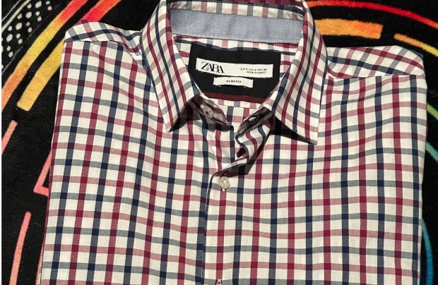 Férfi Zara hosszú ujjú Slim fit ing (S-es méretben) Új