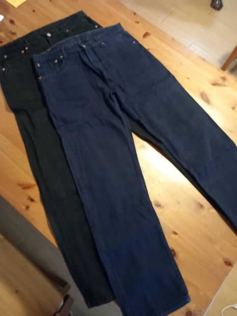 Frfi fekete, sttkk Levis 501 farmernadrg /2db/