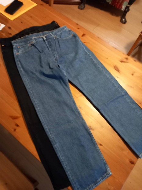 Frfi fekete-kk Levis 501 farmernadrg /2db/