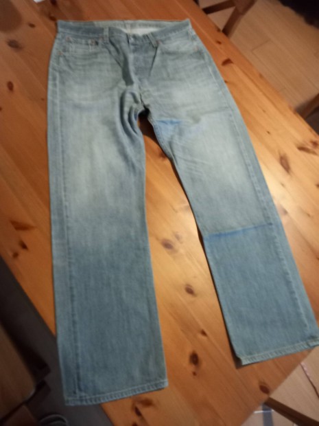 Frfi kk kopott farmernadrg, Levis 501