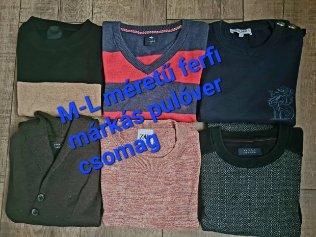 Frfi mrks pulver csomag M-L/Zara,Saxoo,H&M, stb/