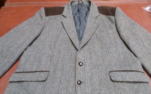 Frfi vadsz kabt Harris Tweed Angol luxus XL