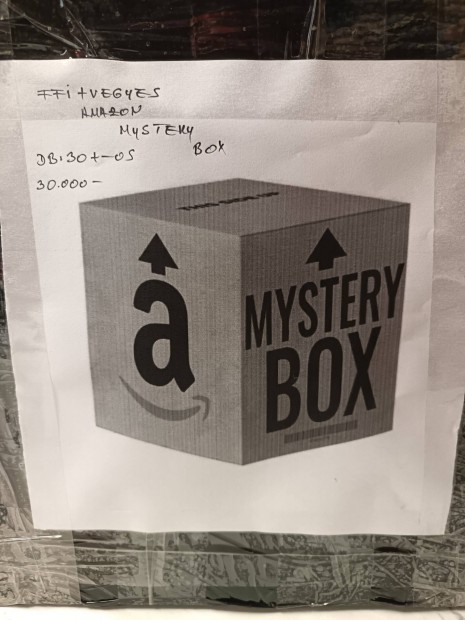 Frfi+vegyes Amazon Mystery Box.