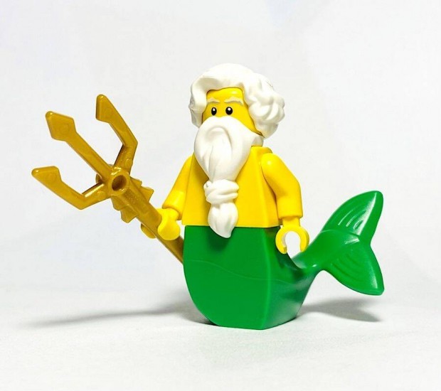 Frfisell / Merman Eredeti LEGO egyedi minifigura - Pirates - j