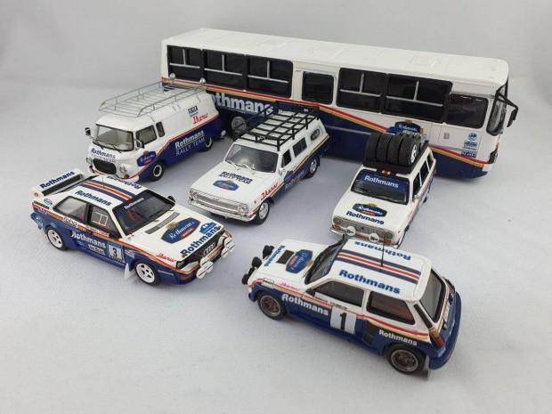 Ferjncz Rally Team 1:43 modelljei