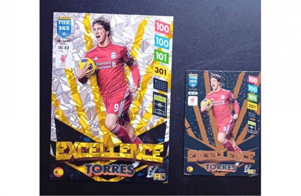 Fernando Torres Liverpool Excellence XXL focis krtya Panini FIFA 2025