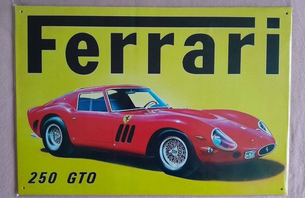 Ferrari 250 GTO fali dekorkp 30x40cm