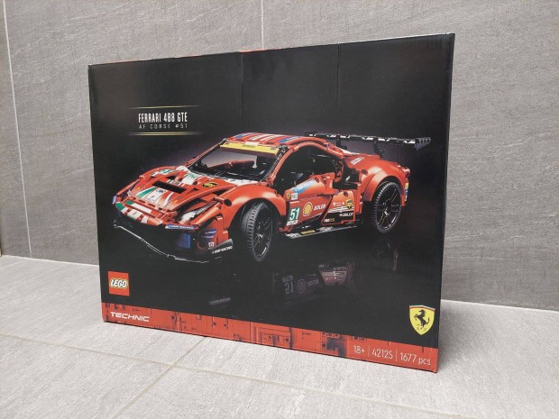 Ferrari 488 GTE Technik Lego