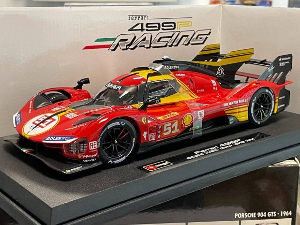 Ferrari 499P No.51 WEC Qatar 2024 1:18 1/18 Bburago Racing Edition