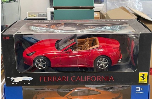 Ferrari Califonia 2008 1:18 1/18 Hot Wheels Elite modell