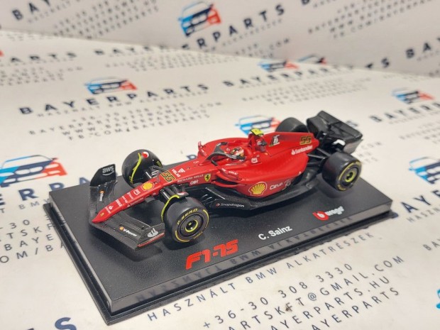 Ferrari F1-75 Scuderia F1 #55 (2022) - Carlos Sainz - PILTVAL -  Bb