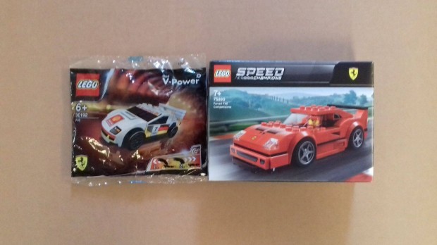 Ferrari F40: bontatlan LEGO Speed Champions 30192 Shell + 75890 Foxrb