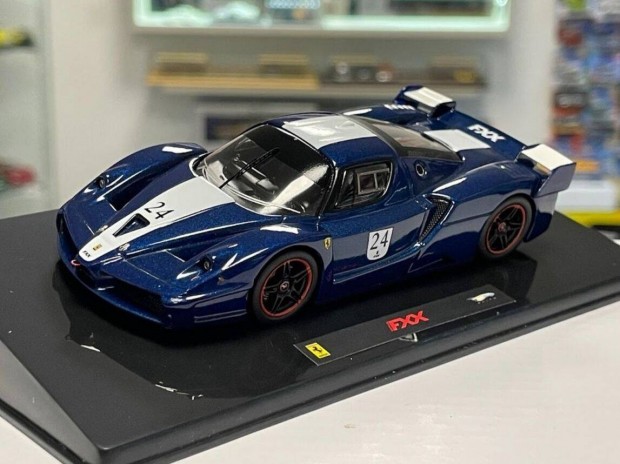 Ferrari Fxx 2006 blue 1:43 Hot Wheels Elite Limited Ed. 5000!