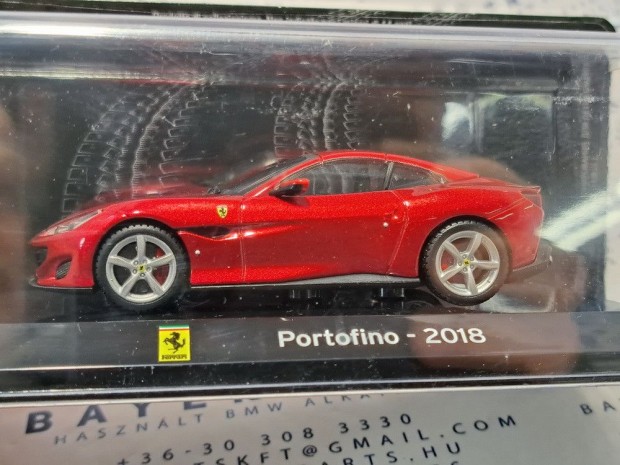 Ferrari Portofino year 2018 red 1:43 Alt