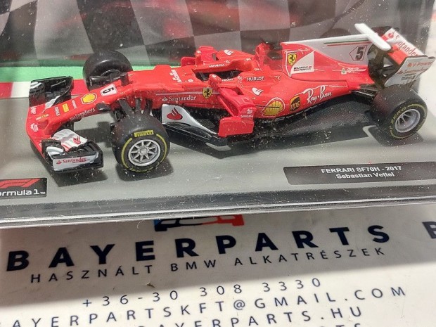 Ferrari SF70H F1 #5 (2017) - Sebastian Vettel -  Altaya - 1:43