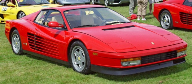 Ferrari Testarossa első spoiler