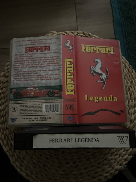 Ferrari legenda vhs film