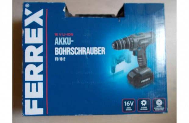 Ferrex Li-ion akkus fr-csavaroz, 16 V