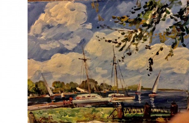 Festmény - Balaton
