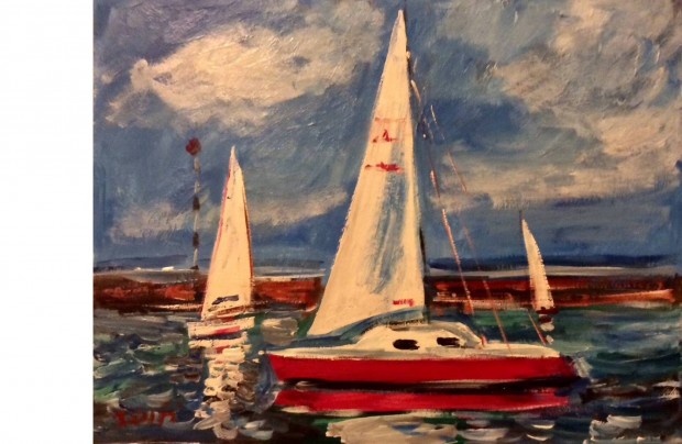 Festmény - Balaton