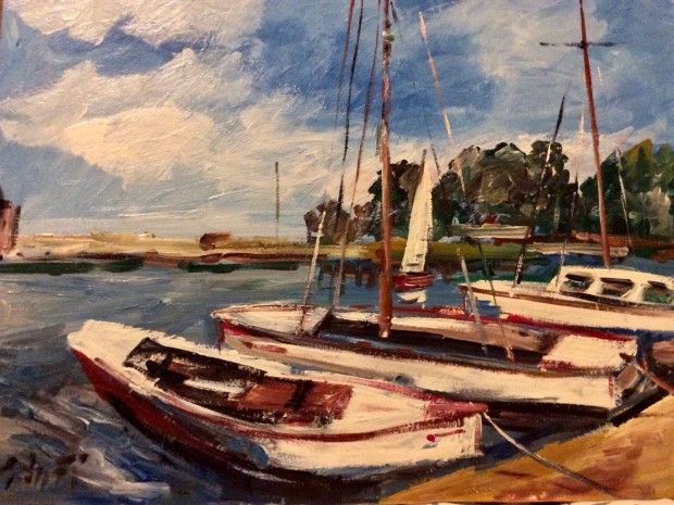 Festmény - Balaton