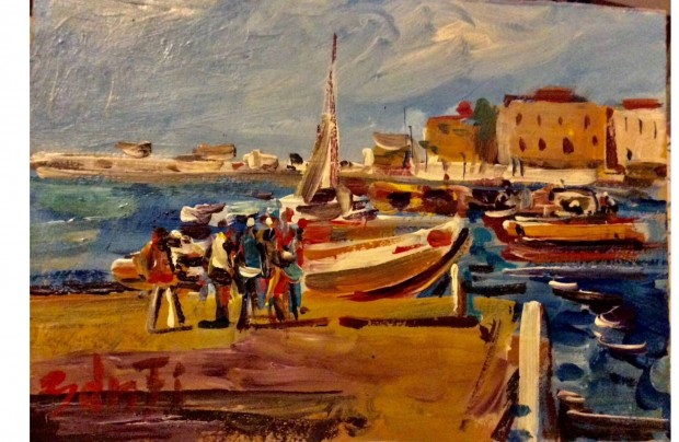 Festmény - Horvátország Zadar