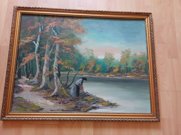 Festmény, szép állapotban , olcsón eladó